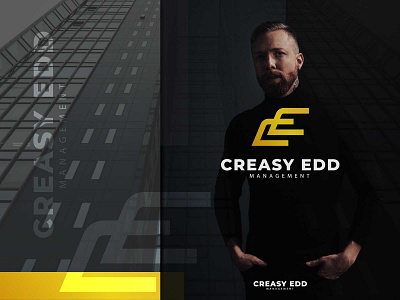 Monogram CE logo design | Creasy Edd Management