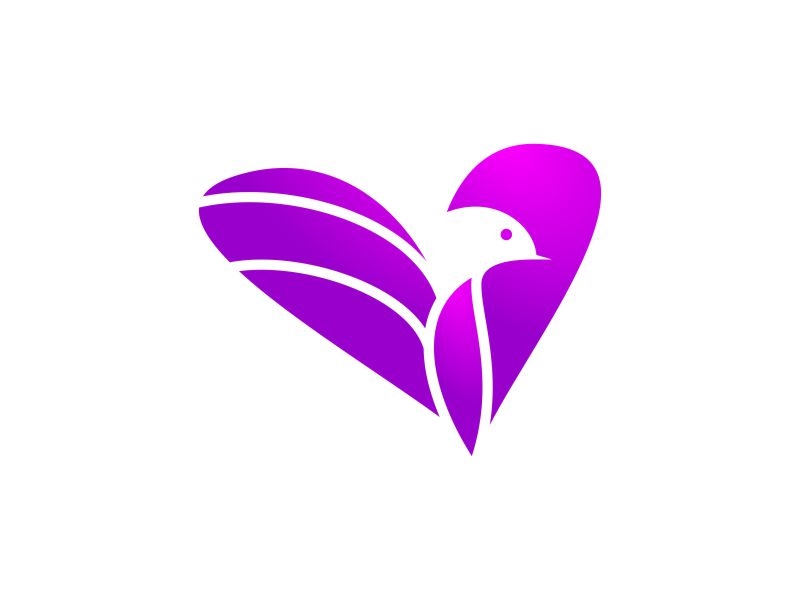 Lovebird Logo Design By Abimamet On Dribbble