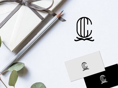letter c modern logo brand branding clean design flat icon identity logo minimal type vector