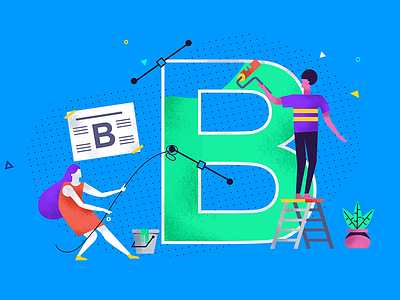 website banner illustration