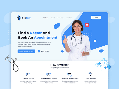 Doctor Appointment Booking Web UI