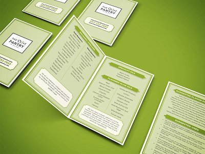 Receipe Card card clean design food modern print printready