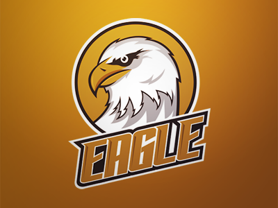 Eagle Sport Mascot eagle logo marchandising mascot sport logo