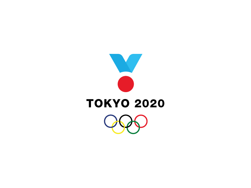 Tokyo 2020 logo remake by Boris Milosevic on Dribbble