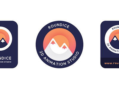 Roundice Logo & Identity