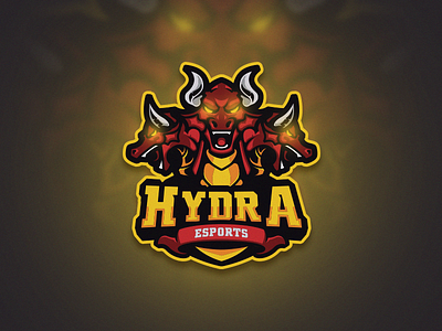 HYDRA ESPORTS art branding design esport esportlogo esports esportslogo gamer gamers gaming gaminglogo illustration logo mascot mascotlogo sloth teamlogo twitch twitch overlay vector