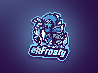 ehFrosty art design esport esportlogo esports esports mascot esportslogo gamer gaming gaminglogo logo mascot sloth teamlogo twitch logo vector