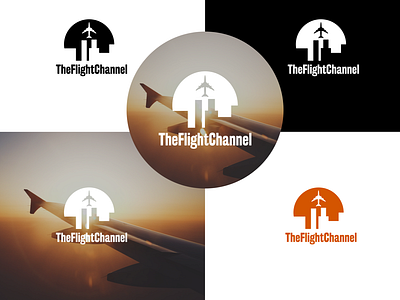 The flight channel Logo logo