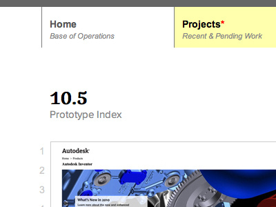 Prototype Index