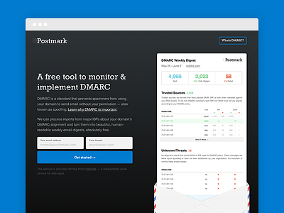 DMARC Monitoring by Postmark