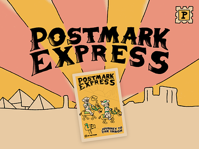 Postmark Express - Journey to the inbox comic email postmark western