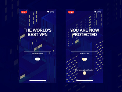 VPN UI Design