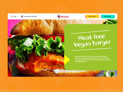 Nando's Homepage (Conceptual)