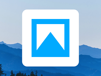 Uptop Startup Logo app icon branding clean ios logo minimal startup