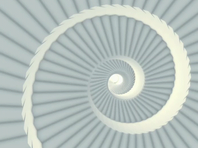 Stairway to heaven 3d 3d animation adobe aftereffects concept art design fibonacci tao