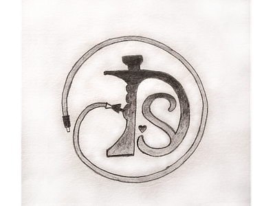 TDS illustration logo logo design sketch