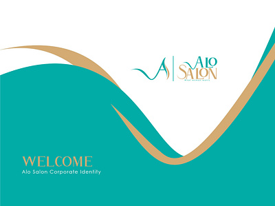 Alo Salon Corporate Identity branding design graphic design icon illustration logo vector