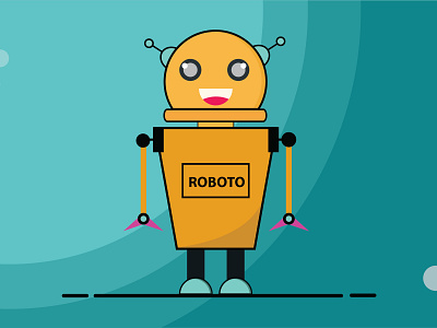 roboto illustration