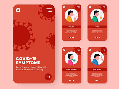 Covid-19 Mobile Splash Screen