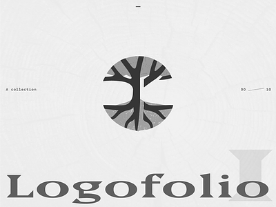 Logofolio Pt. 1 behance brand branding circle collection design folio geometric graphic gray icon logo logo design logofolio simple tree ui ux vector