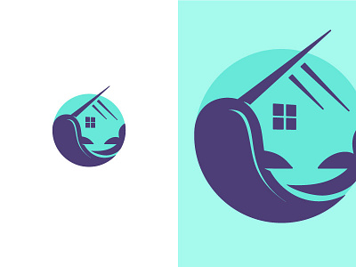 Narwhal + Home Logo