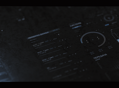 Fui_Usss adobe after effects c4d cinema 4d cyberpunk cyrillic design fui gui hud illustrator octane octanerender render rendered screengraphics stillframe ui ux vector