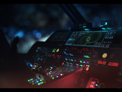 Cockpit adobe ae after effects c4d cinema 4d cyber cyberpunk design digital fui gui hud illustrator interface redshift scifi space ui ux vector