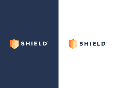 Shield Logo branding logo shield shield logo tech