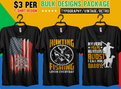 Bulk Package T-shirt Design bundle