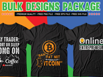 Bulk Package T-shirt Design bundle