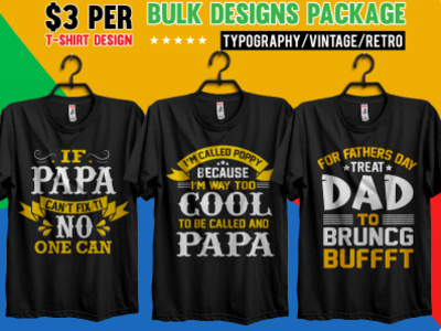 Bulk Package T-shirt Design bundle