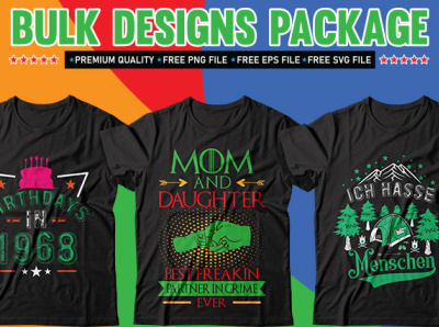 Bulk Package T-shirt Design bundle