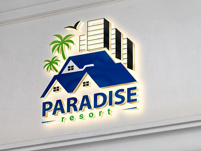 Paradise Resort Logo.