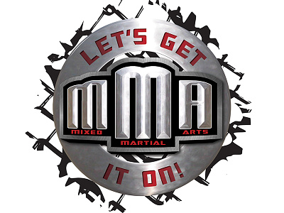 Let's Get it On! MMA Event events logo promo