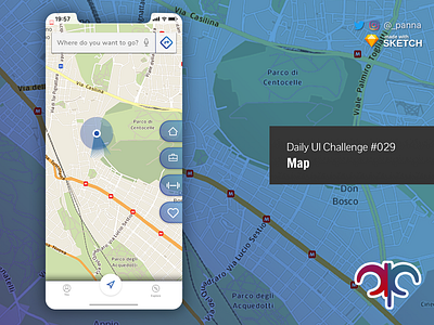 Daily Ui Challenge #029: Map