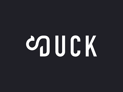 Duck - Typographic Logo