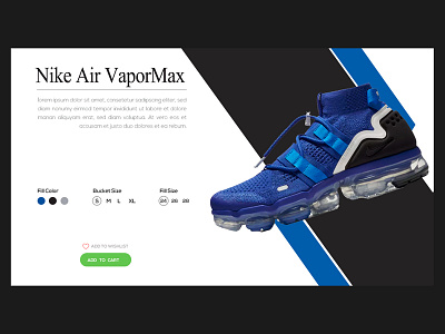 Nike Air Vapormax Plus 2019 design ui ux ux design web webdesign website website concept