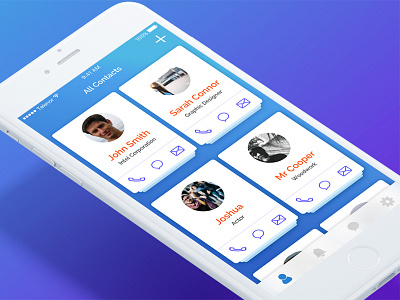 Contacts App Concept