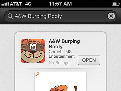 A&W™ Burping App android app bear burp icon ios iphone