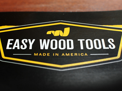 Easy Wood Tools - Brand Identity branding identity logo made in america
