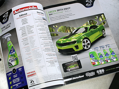 Eagle One - EnviroShine Print Ad automotive consumer environmentally safe magazine print product shine wax