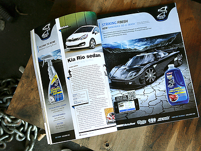 Eagle One - Nano Wax Print Ad automotive car consumer magazine print product wash