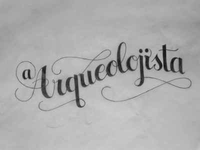 A Arqueolojista a arqueologista graphic design halfstudio halfstudiosigns identity lettering lisboa lisbon logo portugal
