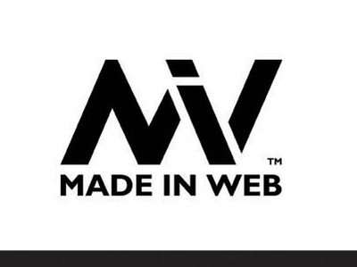 Made in Web Logo branding logo typography