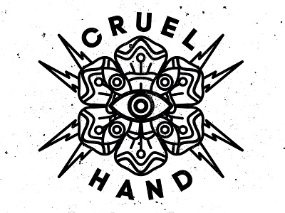 Cruel Hand design graphic graphicdesign hardcore hc illustration straightedge tattoo tattooflash vector vectordesign vectorillustration