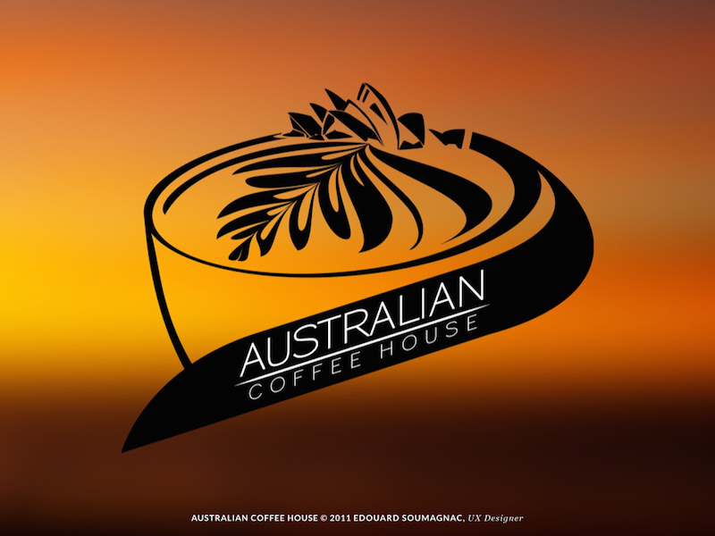 Australian Coffee House by Edouard Soumagnac on Dribbble