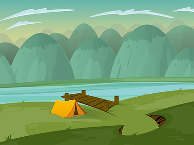 Illustration camping 2