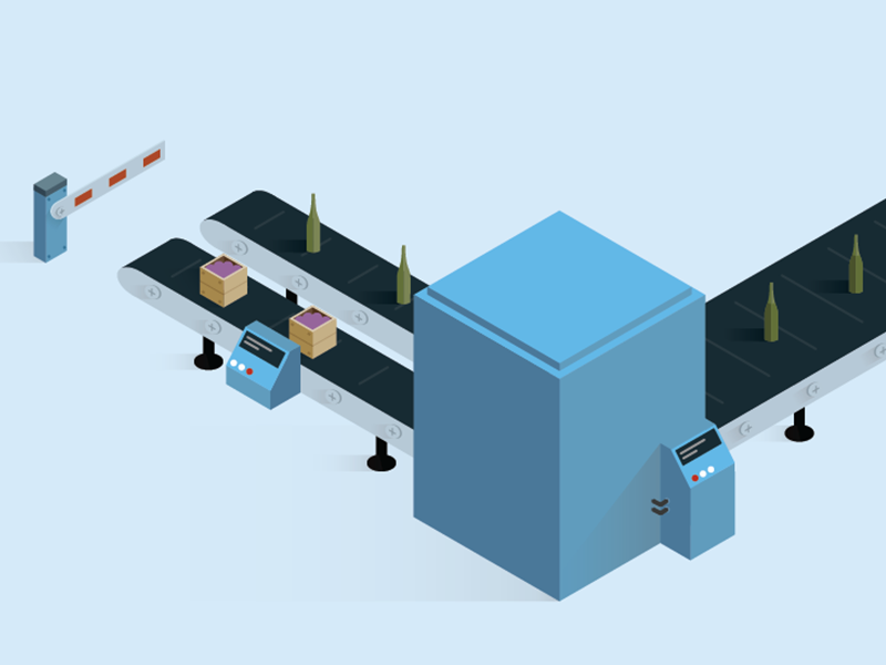 Conveyor belt by Sebastián Falasca for Aerolab on Dribbble