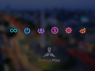 Icons Startup Map