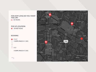 Daily UI, Location tracker